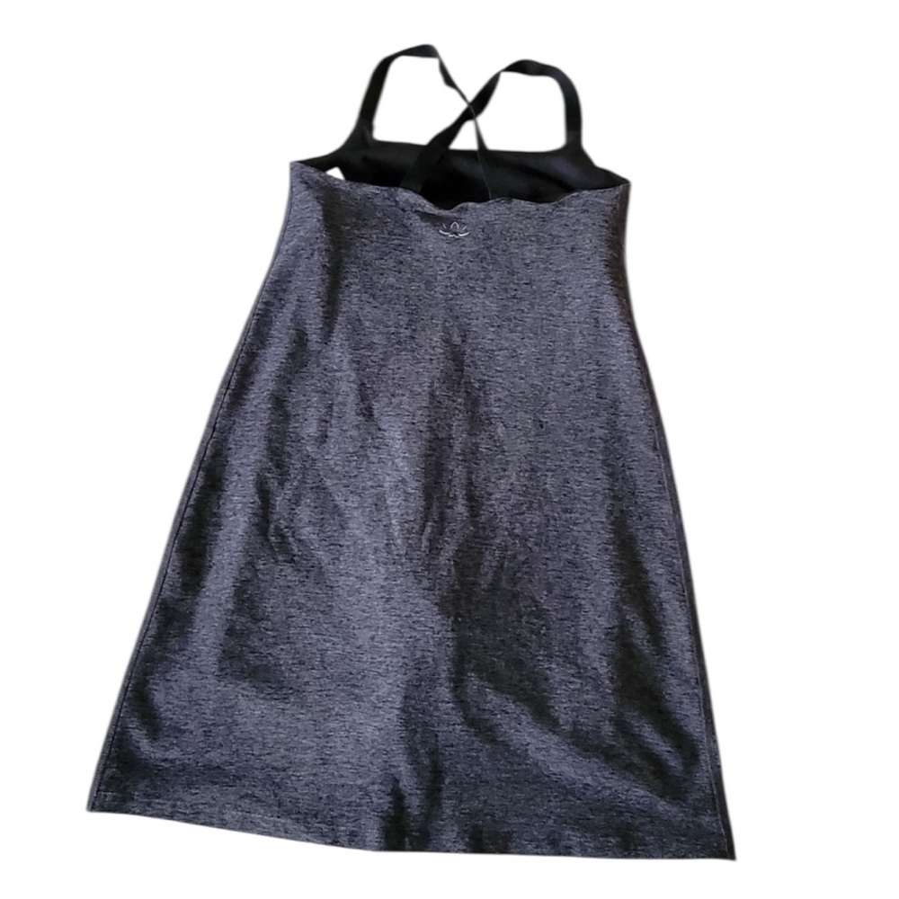 Beyond Yoga Gray Spacedye Move It Dress - Picture 10 of 12